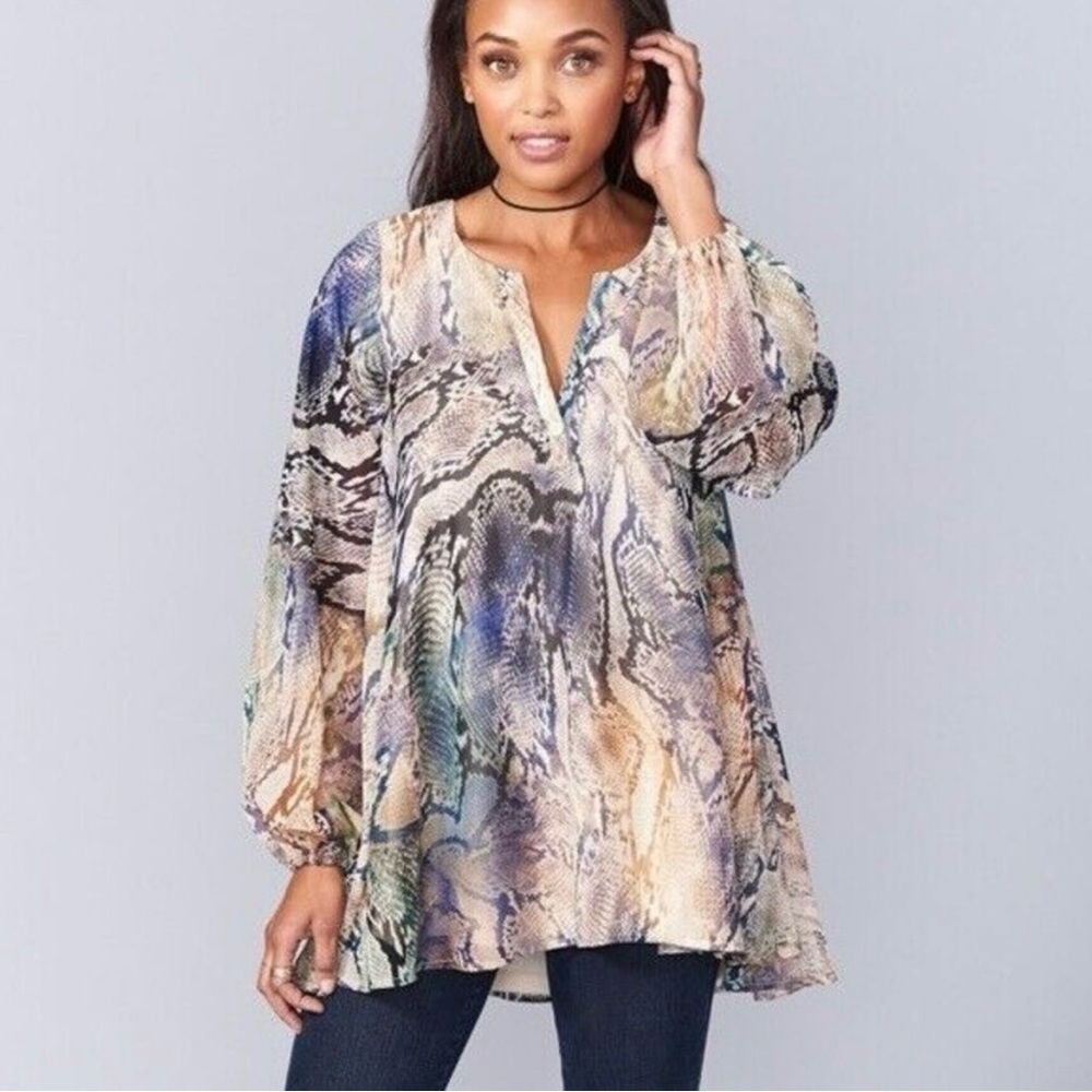 Show Me Your Mumu | Jamie Snake Print Tunic